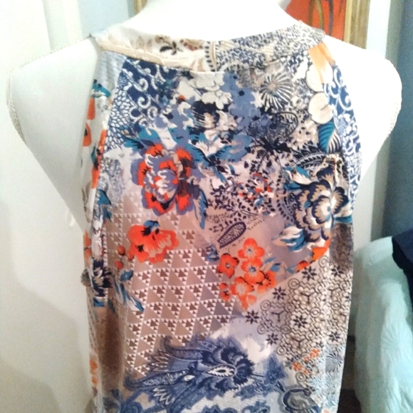 Ladies multi color tank top sz XL - Picture 4 of 8